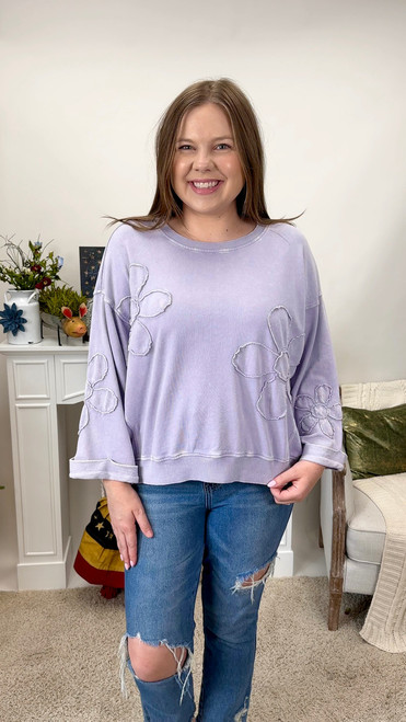 Lovely In Lavender Top