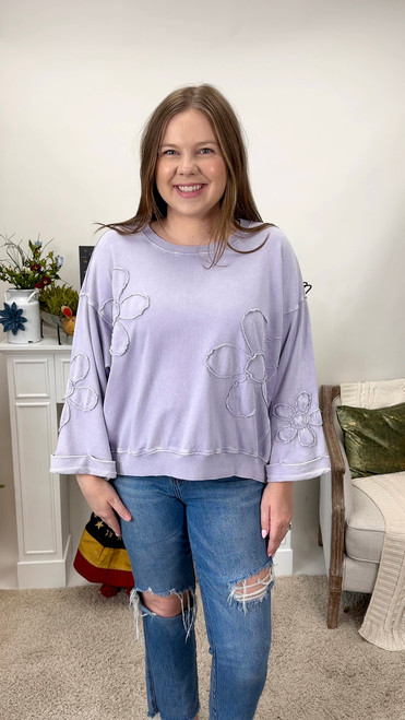Lovely In Lavender Top