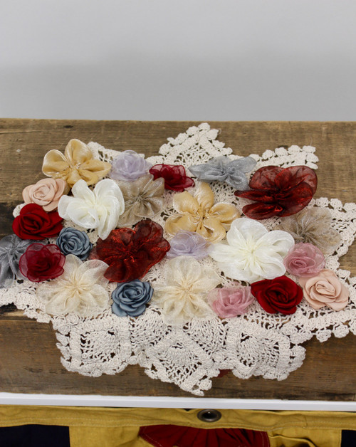 24 Piece - Handmade Flower Bundle