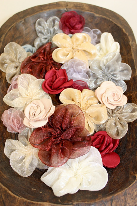 24 Piece - Handmade Flower Bundle