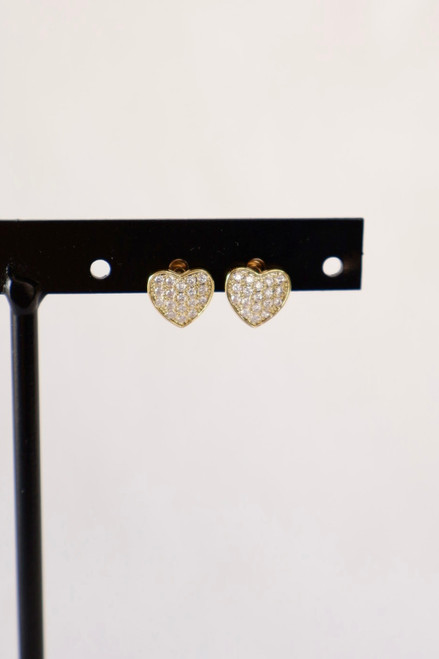 Heart And Soul Earrings - Gold Heart And Soul Earrings - Gold