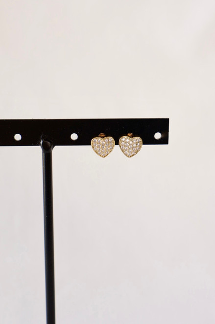 Heart And Soul Earrings - Gold Heart And Soul Earrings - Gold