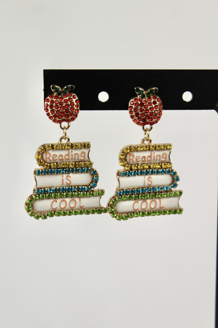 Reading Is Cool Earrings