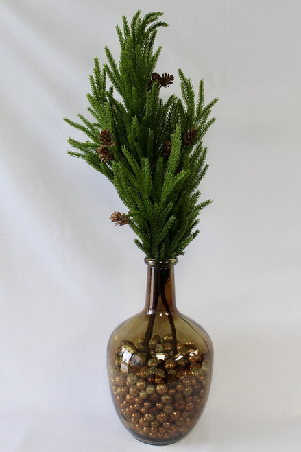 Faux Forrest Pine Sprig - Set Of 2