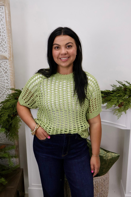 Thread Lightly Top - Green