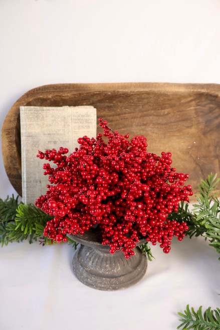 Winter Berry Half Sphere