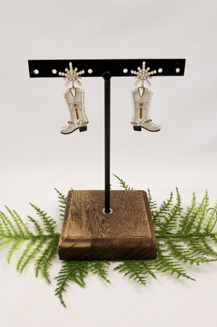 Pearls And Spurs Earrings