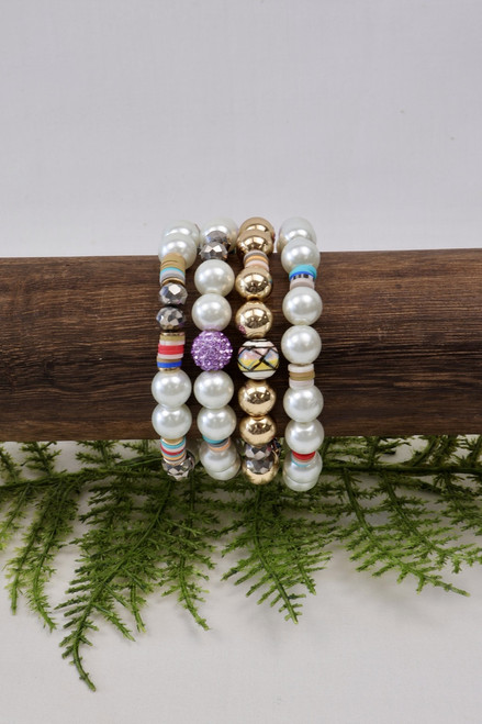 Can't Leave You Behind Bracelet Set