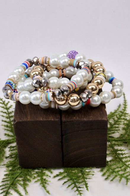 Can't Leave You Behind Bracelet Set