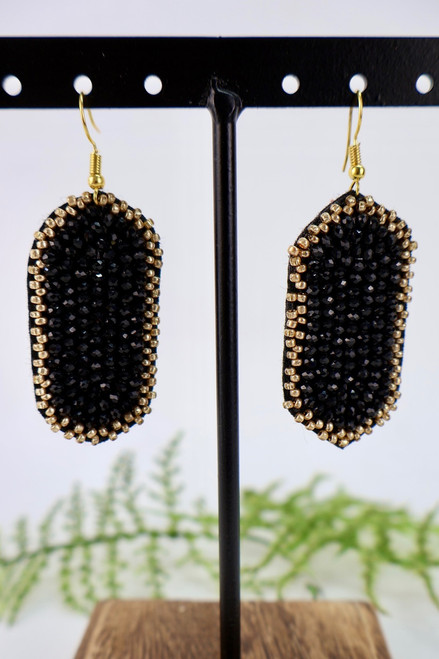 Gilded Edge Earrings