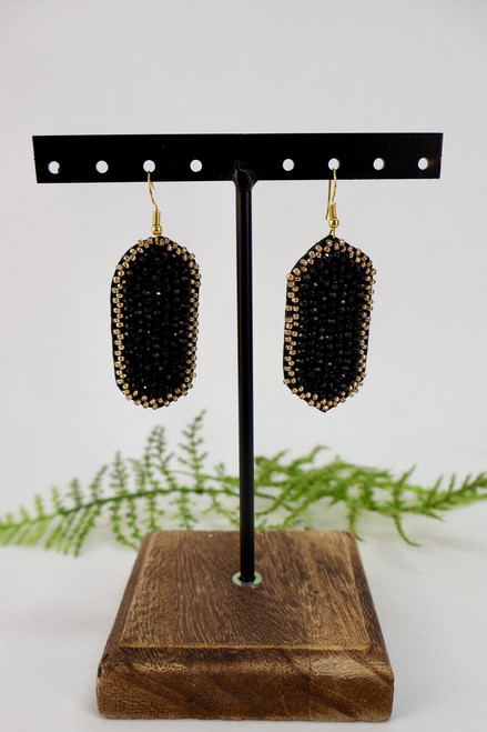 Gilded Edge Earrings