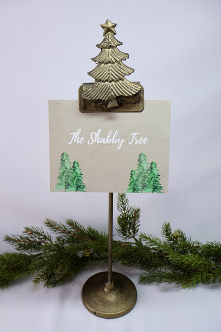 Tall - Christmas Tree Card Holder