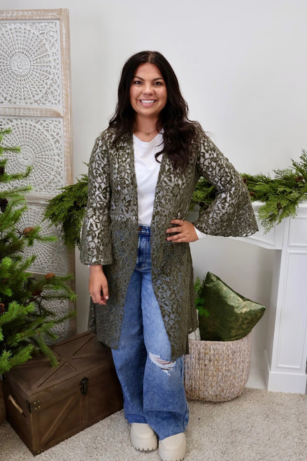 Among The Ferns Kimono