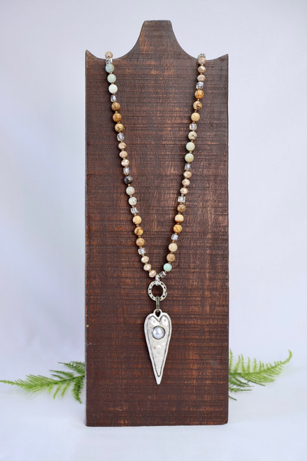 Pearl In The Rough Necklace
