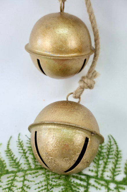 Round Gold Bells Hanger