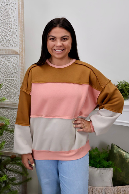 Meet Me In The Middle Pullover