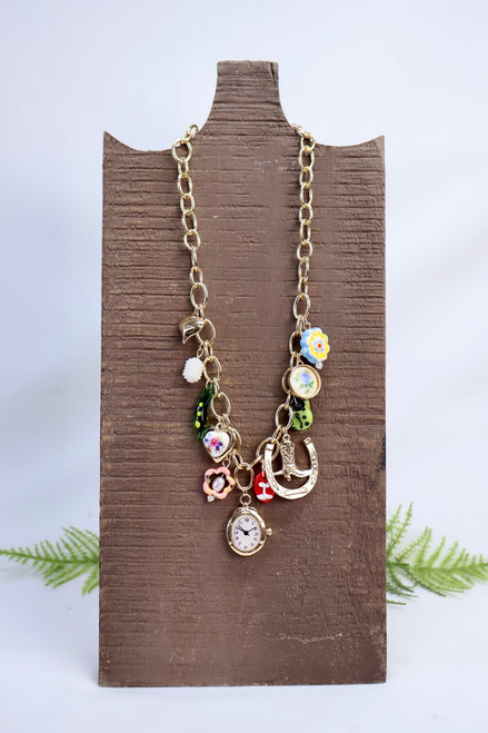 Luck And Wonder Charm Necklace