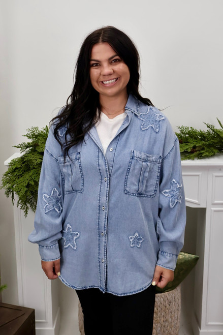 Starlight Dreams Denim Top