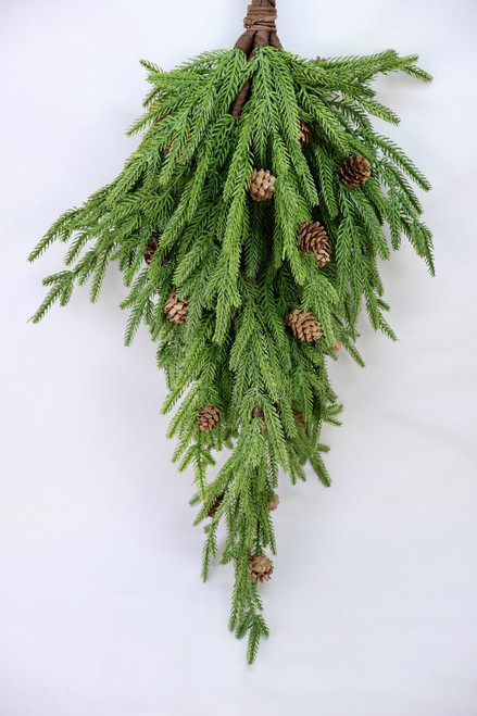 Fir And Pinecone Dripping Garland Fir And Pinecone Dripping Garland