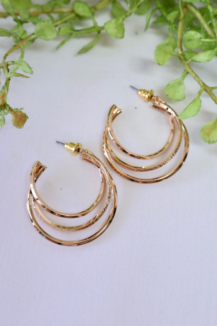 Triple The Fun Earrings