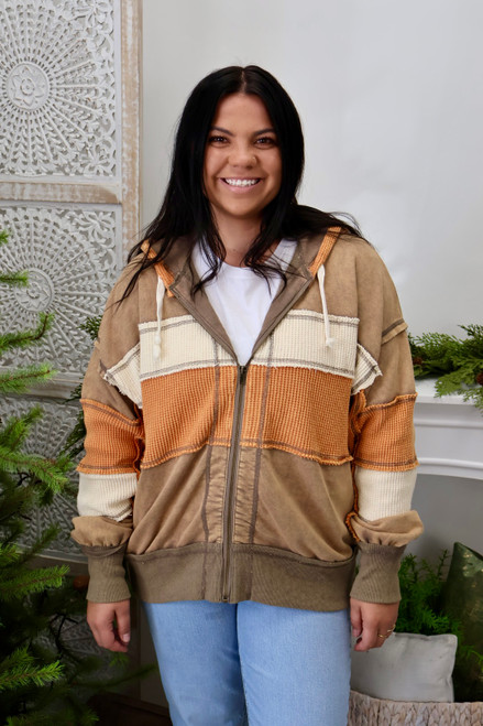 Pumpkin Patch Season Hoodie Jacket