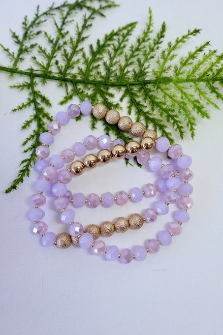 Main Character Bracelet Set - Lavender