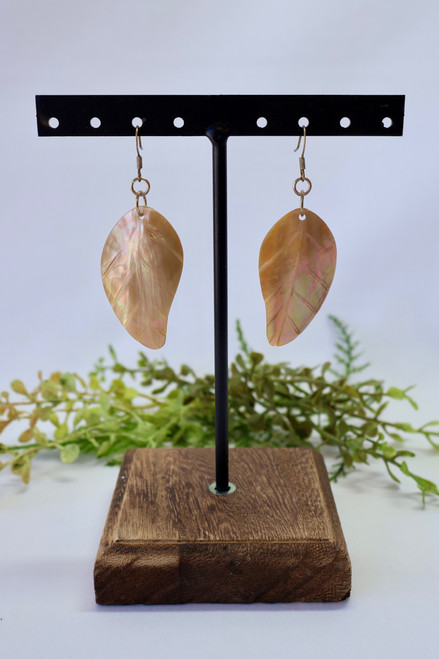 Gentle Gleam Earrings - Tan