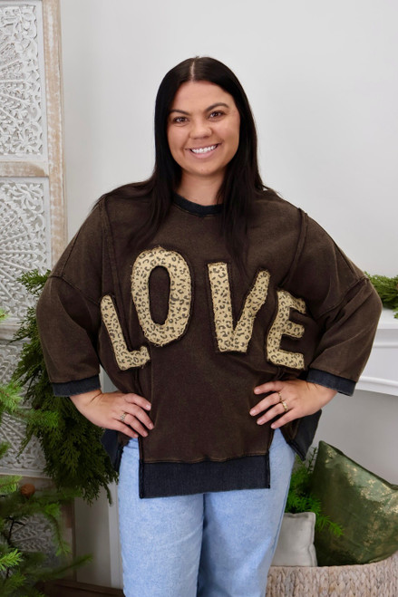 Can’t Hide My Love Pullover