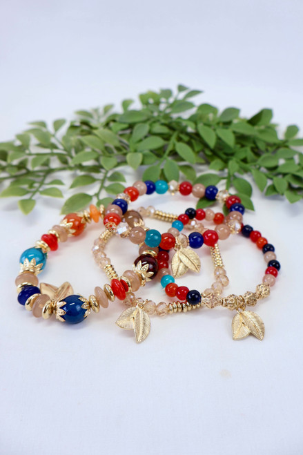 Autumn Treasures Bracelet Set - Multi Mix