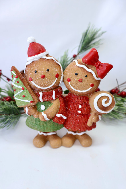 Holly and Jolly - Gingerbread Couple