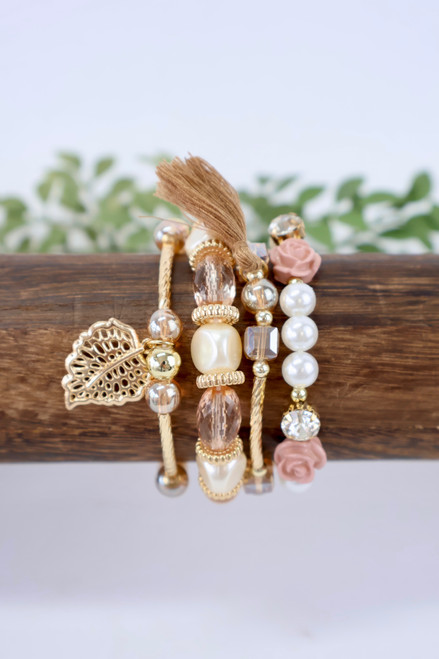 Rosy Reflections Bracelet Set