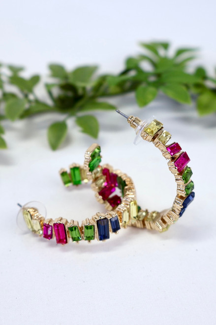 Happy Hour Hoop Earrings Happy Hour Hoop Earrings