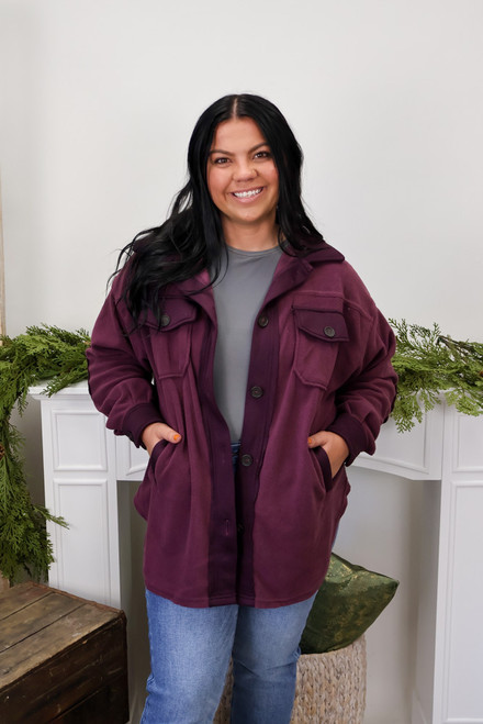 Mulberry Street Shacket