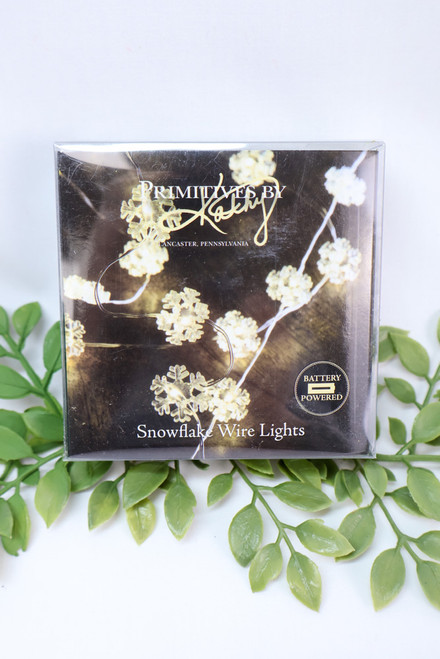 Wire Lights - Snowflake