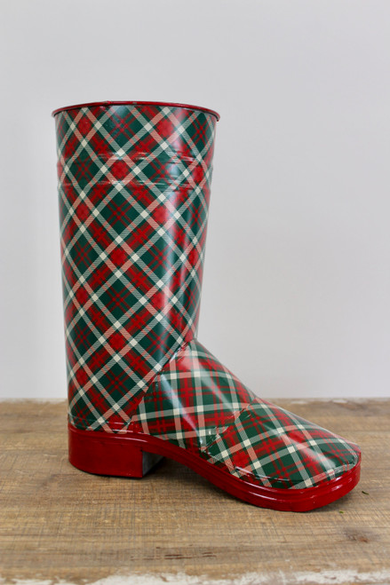 11.25" Tartan Tidings Boot