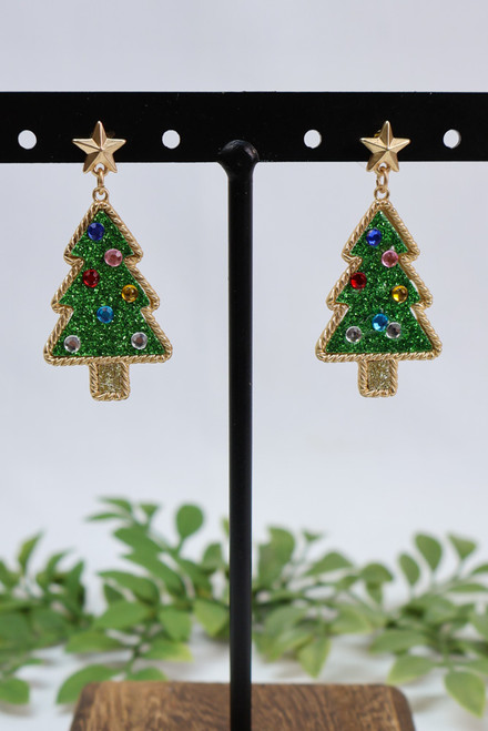 Evergreen Snowfall Earrings