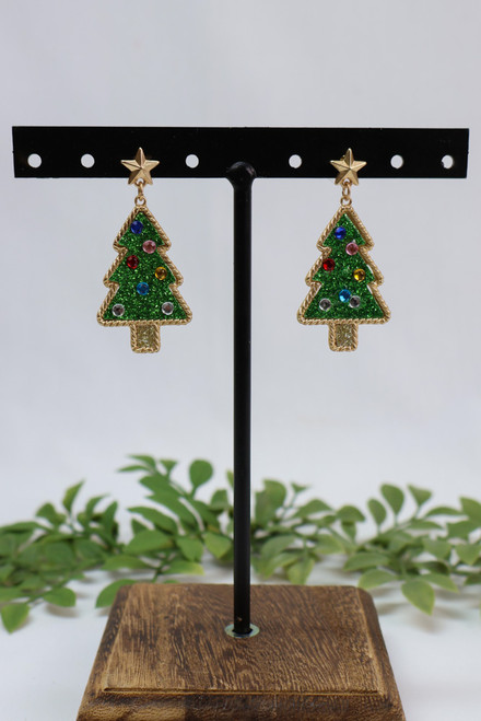 Evergreen Snowfall Earrings
