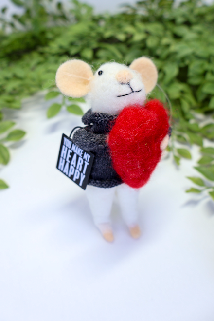Heart Happy Mouse Critter