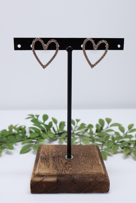 Love Bandit Earrings - Crystal