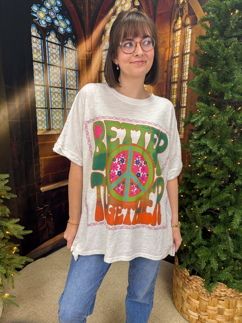 Better Together Top - White