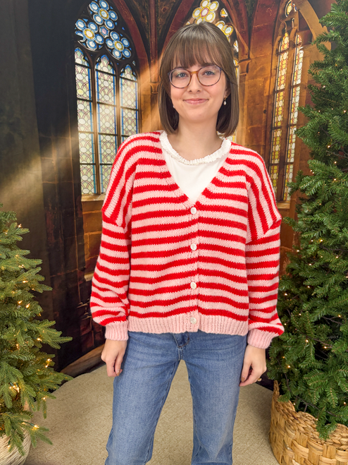 Redline Romance Cardigan