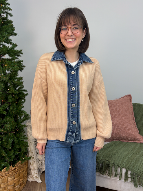 An Easy Favorite Top - Beige