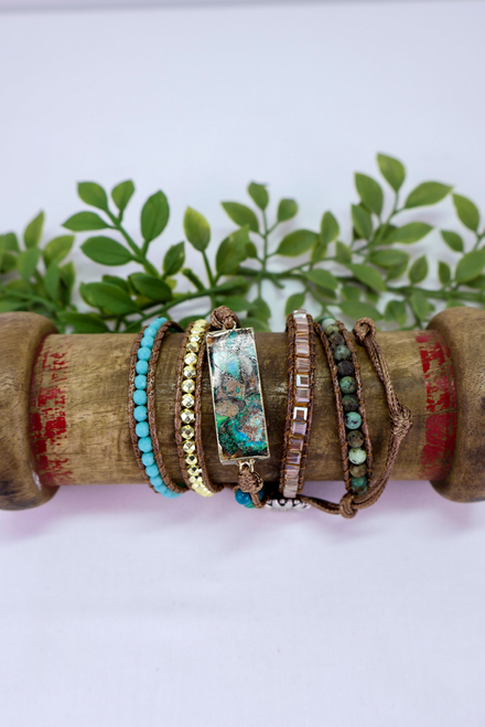 As You Go Wrap Bracelet