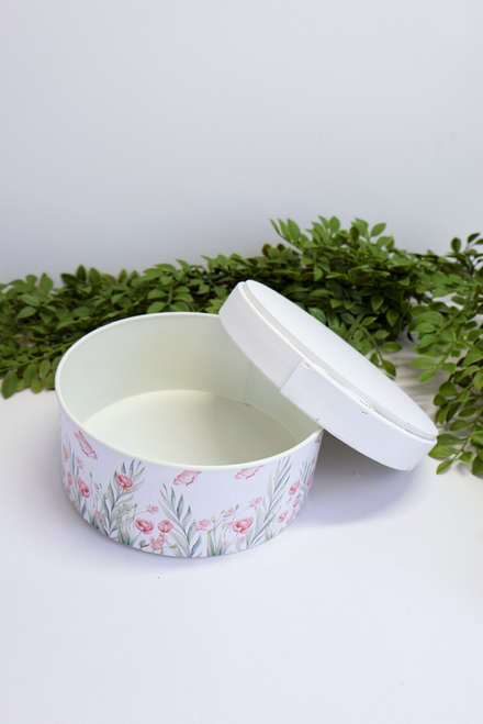 Small - Rosewood Bloom Tray With Lid