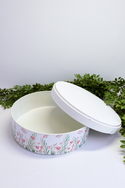 Large - Rosewood Bloom tray With Lid