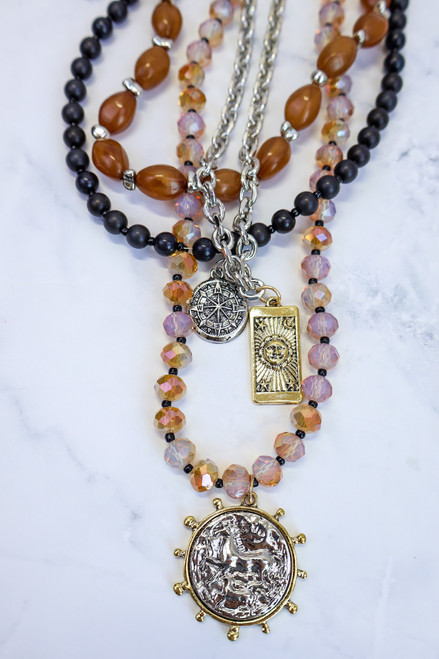 Amber Grove Necklace Set