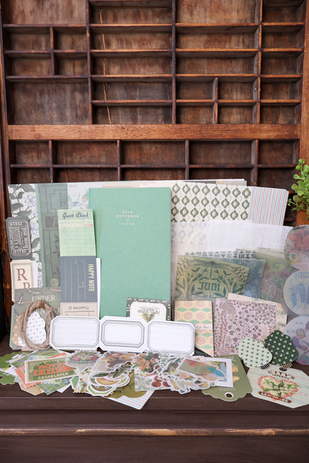 In The Green Meadows Junk Journal Bundle