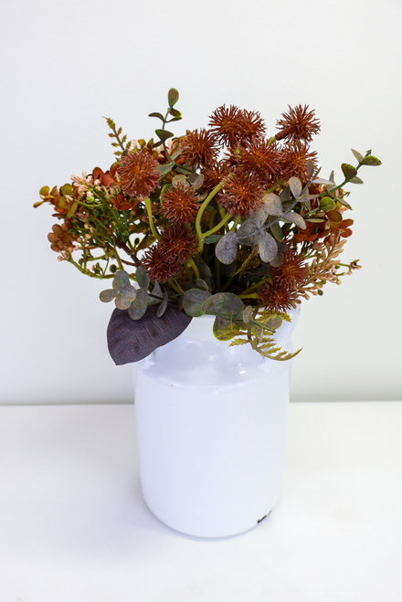 Earth Tone Flower Bouquet - 12"