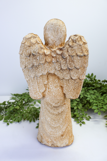 Worn Stone Garden Angel