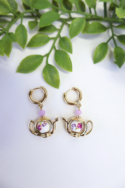 Teatime In The Garden Earrings